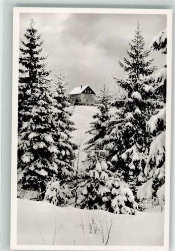 Kniebis Winter Deutsche Jugendherberge und Schullandheim Stuttgarter Hütte