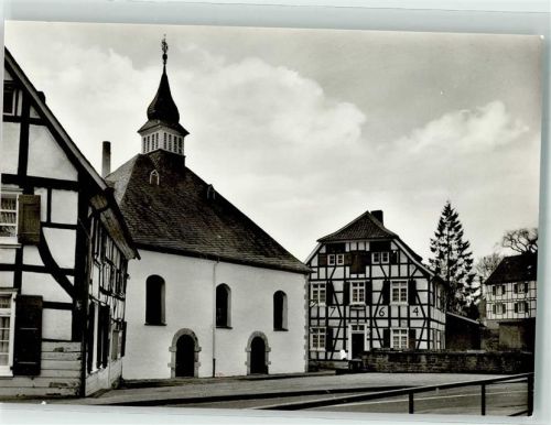 Gruiten Ev. Kirche Fachwerkhaus von 1764