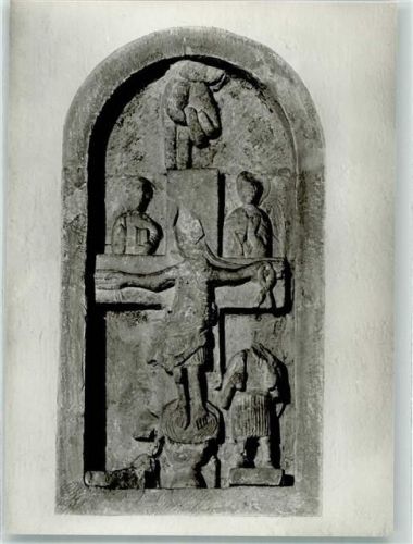Wörrstadt Ev. Kirche Laurentius Kreuzabnahme i.d. Triumphbogenwand