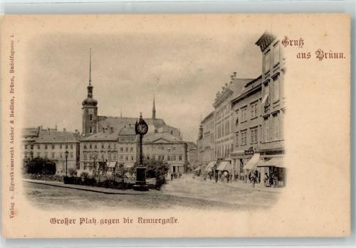 Brno Rennergasse Großer Platz