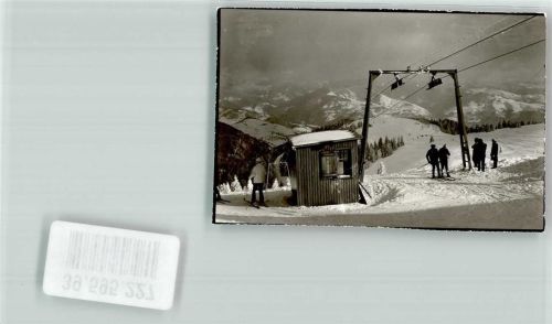 Belchen Ski Lift Sport WInter Schnee Ort handschriftlich Foto Original aus Archiv eines Ansichtskartenverlags
