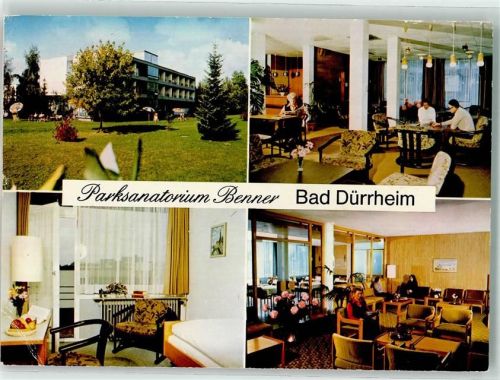 Bad Dürrheim 1978 Parksanatorium Benner