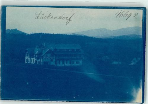 Luftkurort Lückendorf Kurhaus Ort handschriftlich
