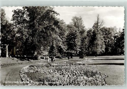 Landau Im Goethepark Blumen Gartenstadt