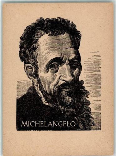 M.Buonarroti Michelangelo sign. Stratil Karl