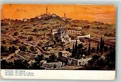 Jerusalem 1910 Ölberg Serie 763 Palästia Nr. 14