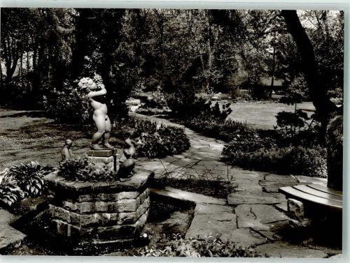 Landau Im Schillerparl Statue Gartenstadt