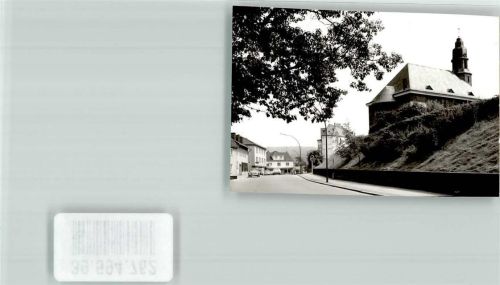 Wengern Ort handschriftlich Kirche Foto Original aus Archiv eines Ansichtskartenverlags