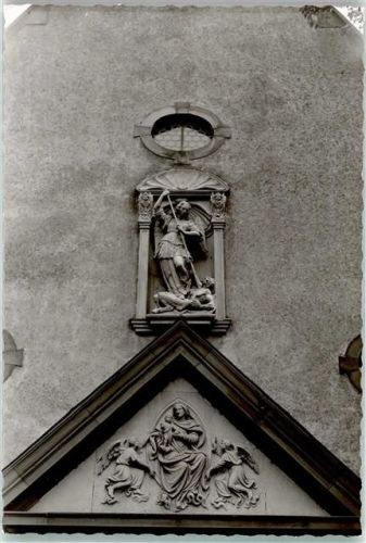 Großheubach Kloster Engelberg Ort handschriftlich Foto Original aus Archiv eines Ansichtskartenverlags