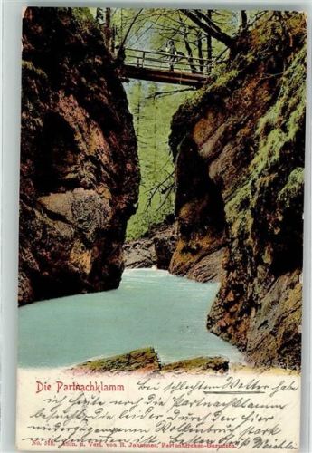 Garmisch-Partenkirchen 1901 Partnachklamm