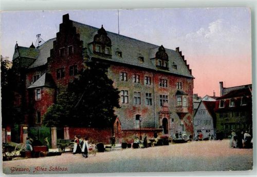 Gießen 1915 Altes Schloss
