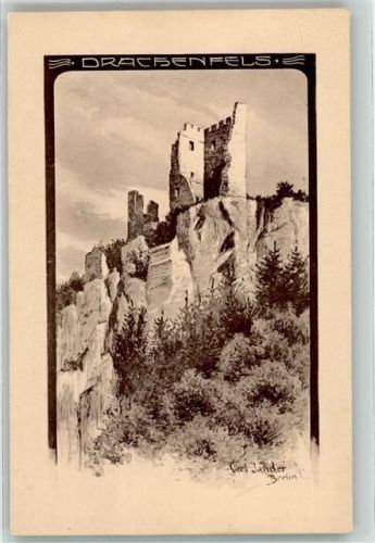 Drachenfels sign. Carl Jander