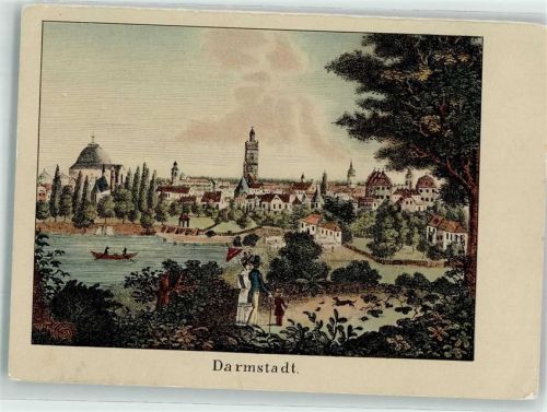 Darmstadt sign. Droessee Weydmer Darmstadt um 1827