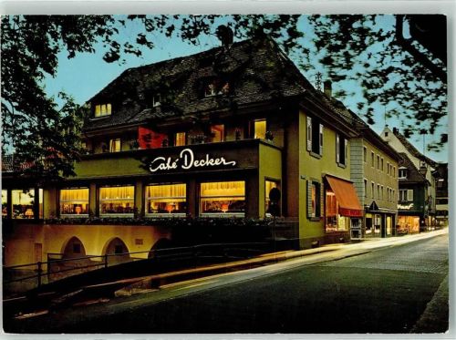 Staufen Cafe Decker