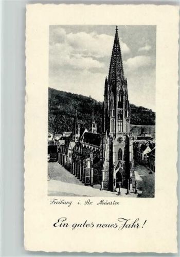 Freiburg Münster Ein gutes neues Jahr