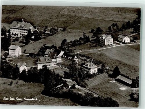 Heimenkirch Fliegeraufnahme des Kinder- und Jugendkurheim Herz-Jesu-Heim