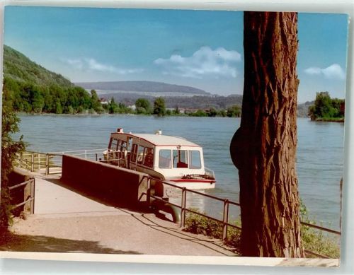 Waldshut Bootsteg Rhein Foto Original aus Archiv eines Ansichtskartenverlags