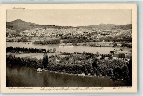 Bad Honnef Insel Grafenwerh u. Nonnennwerth