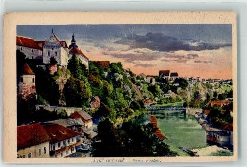 Bechyne Lazne Bechyne Lithographie