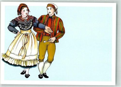 Föhr Tracht Wohlfahrtsmarken-Serie 1993
