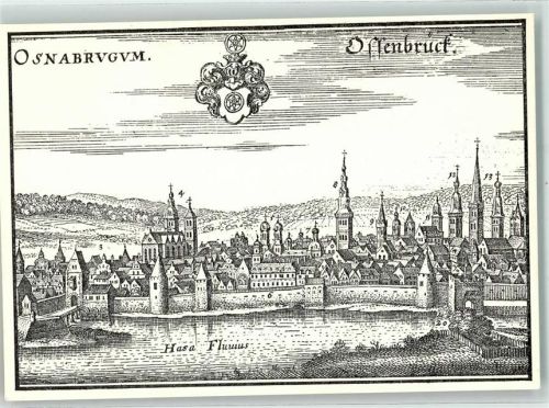 Osnabrück Osnabrück um 1647 nach Merian