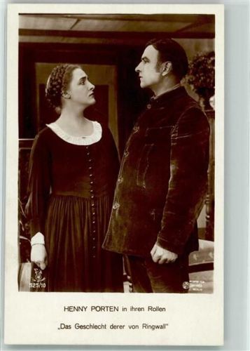 Henny Porten in ihren Rollen Das Geschlecht derer von Ringwall Messter Film Nr. 525/10
