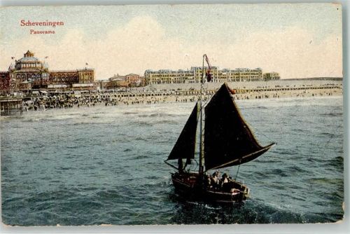 Scheveningen 1921 Schwimmbad Strand Hotel