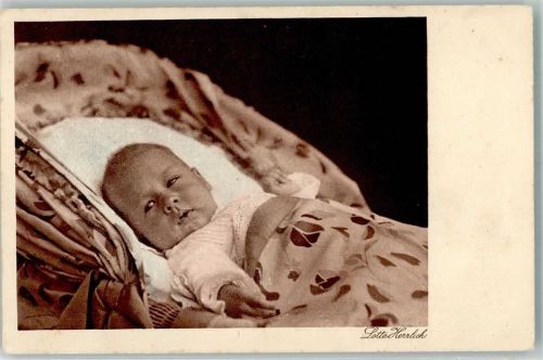1931 Baby im Kinderwagen Nesthäkchen Serie 41 Verlag Waldemar Heldt