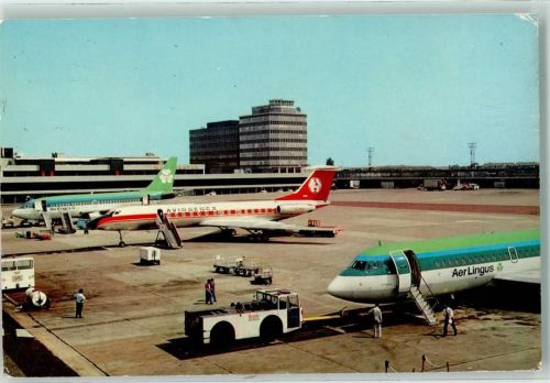 Manchester Airport Flugzeuge AerLingus Aviogenez