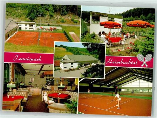 Bad Schwalbach Tennispark Tennis Sport Sportplatz Schläger Schule Gasthaus Restaurant Heimbachtal