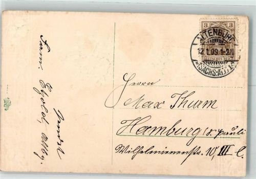 Altenburg 1909 seltene Briefmarke