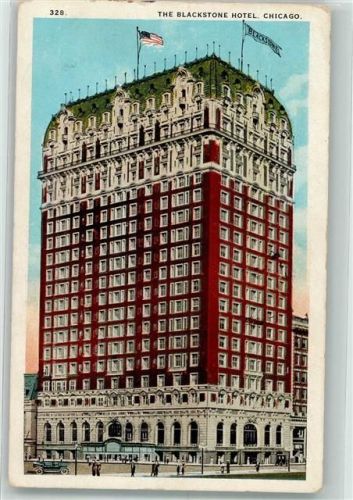 Chicago 1925 Hotel Blackstone