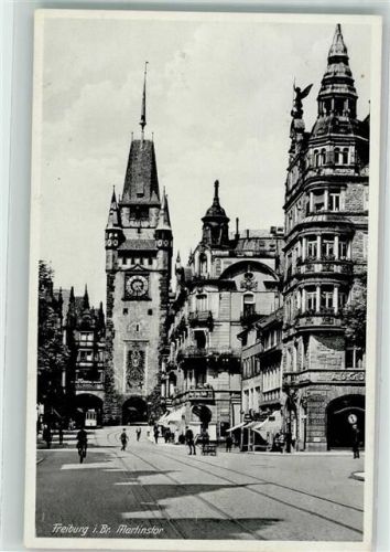 Freiburg 1937 Martinstor