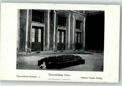 Kopenhagen Thorvaldsens Museum Thorvaldsens Grab