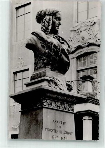 Meersburg Büste Annette von Droste-Hülshoff