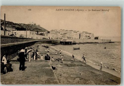 Alger Schwimmbad Strand Boulevard Malakoff Bologhine Saint-Eugene