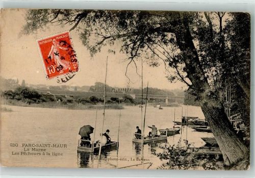 Saint-Maur-des-Fosses 1909 La Marne Parc de Saint-Maur