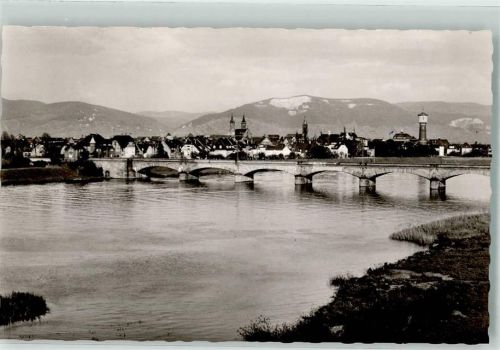 Ladenburg Neckarbrücke Wasserturm