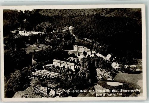 Friedrichsheim 1941 Fliegeraufnahme Luisenheim