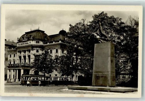 Bratislava Denkmal Straßenbahn