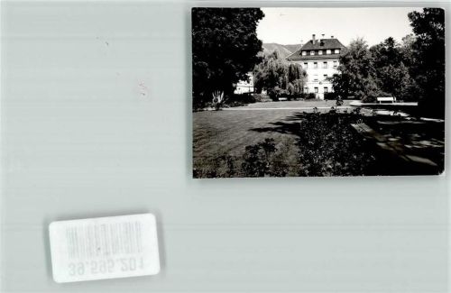 Wehr Haus Garten Park Ort handschriftlich Foto Original aus Archiv eines Ansichtskartenverlags