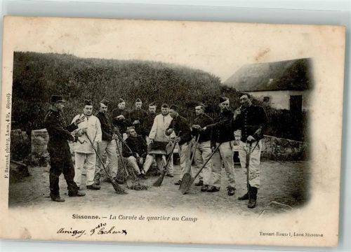 Sissonne 1906 Uniform La Corvee
