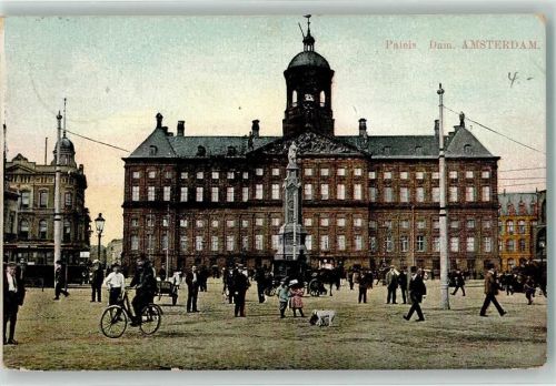 Amsterdam Schloss Denkmal Fahrrad