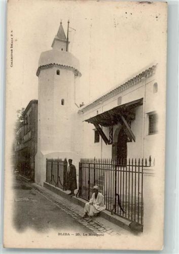Blida 1904 Moschee Tracht