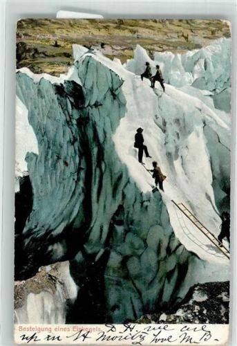1905 Besteigung eines Eiskegels Verlag Wehrli Nr.9800