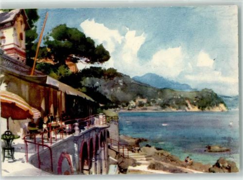 16035 Rapallo Künstlerkarte Kursaal