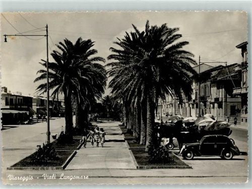 Viareggio Viali Lungomare Auto Oldtimer