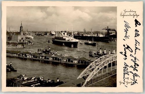 Hamburg Hafen Dampfer