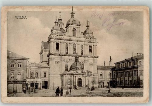 Wilna 1916 Feldpost WK I Kirche