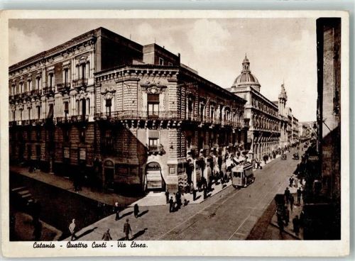 Catania Straßenbahn Via Etnea